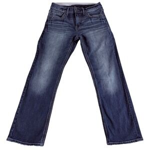 Buckle BKE Jake Straight Jeans Men 32x30 (31x28.5) Blue Denim Cotton Regular Fit